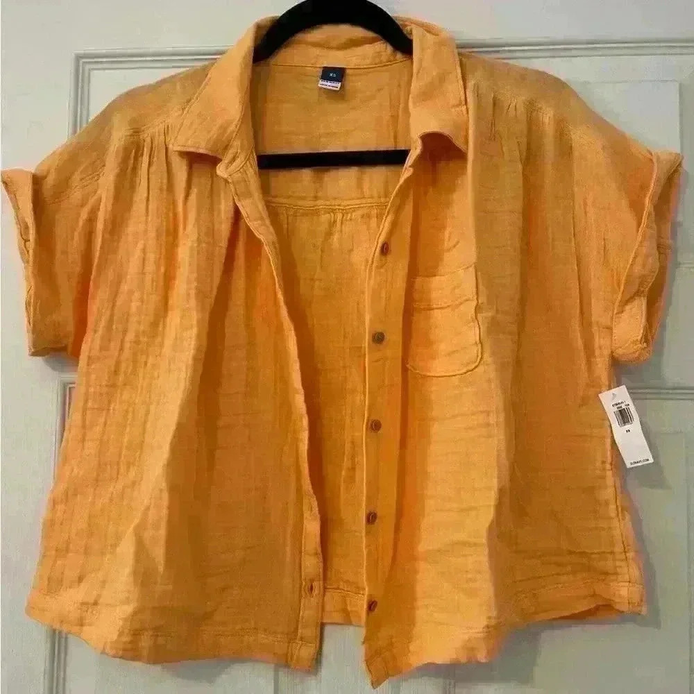 Old Navy Orange Linen Set - Picture 4 of 9